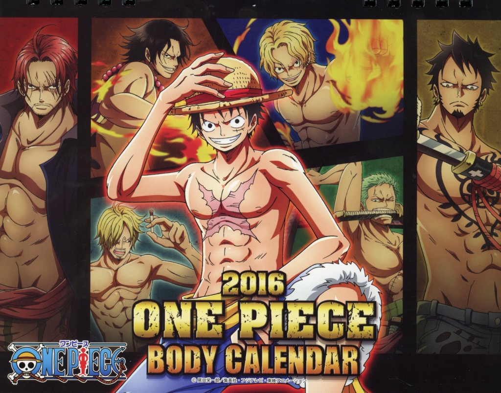 One Piece Calendario 2016