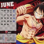 One Piece Calendario 2016_Luffy