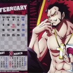 One Piece Calendario 2016_Mihawk
