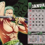 One Piece Calendario 2016_Zoro