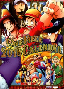 One Piece Calendar 2016